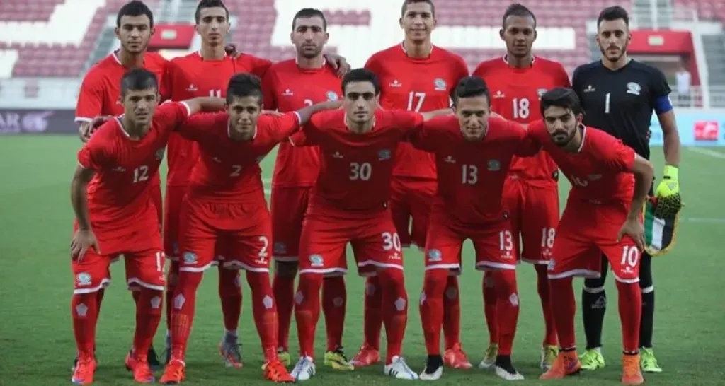 القنوات الناقلة لمباراة فلسطين ضد قيرغيزستان اليوم في تصفيات كأس آسيا تحت 23 سنة