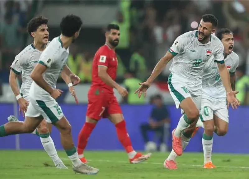 مباراة العراق ضد عمان