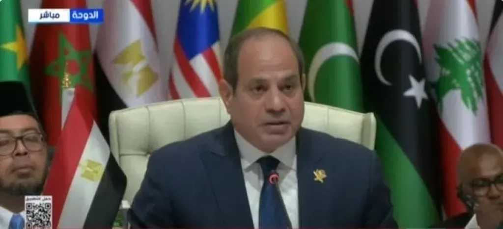 ما مضمون رسالة الرئيس عبد الفتاح السيسي للشعب الإسرائيلي خلال القمة العربية؟