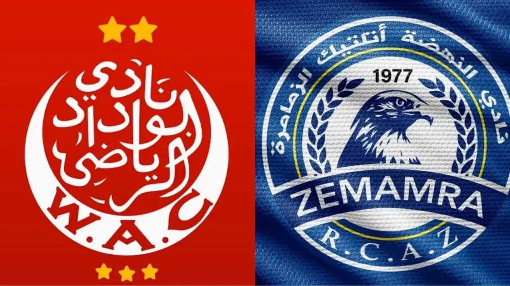صراع النقاط الثلاث.. القنوات الناقلة لمباراة الوداد ضد نهضة الزمامرة في الدوري المغربي مع الموعد