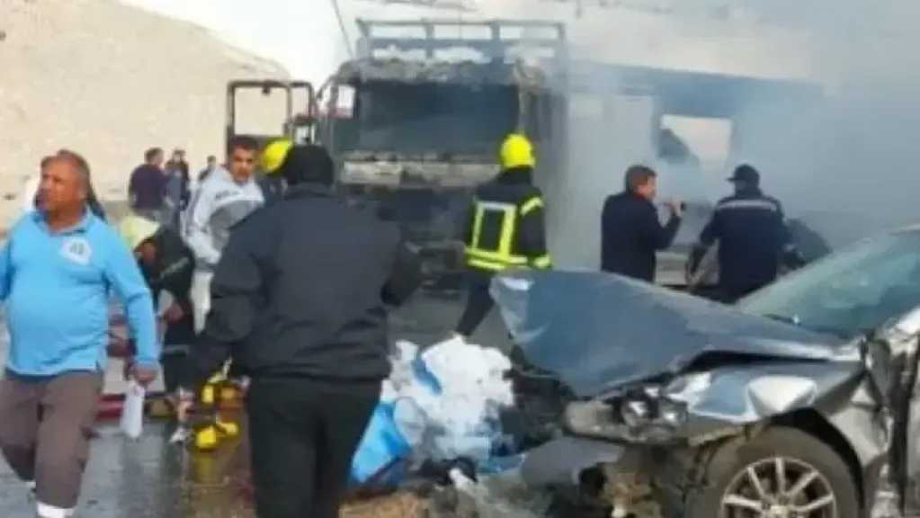 مأساة على الأسفلت.. تعرف على عدد ضحايا حادث السويس اليوم وعدد المصابين