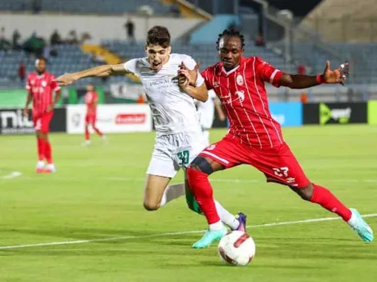 نتيجة مباراة المصري ضد الاتحاد الليبي في الكونفدرالية.. النسور الخضر إلى دور المجموعات