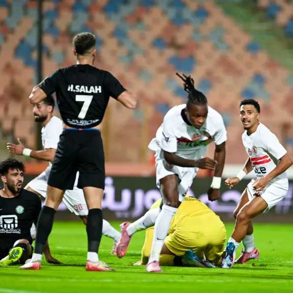 نتيجة مباراة الزمالك ضد البنك الأهلي والأهداف والملخص اليوم في الدوري المصري الممتاز