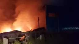 طفل يشعل النار في بيت...