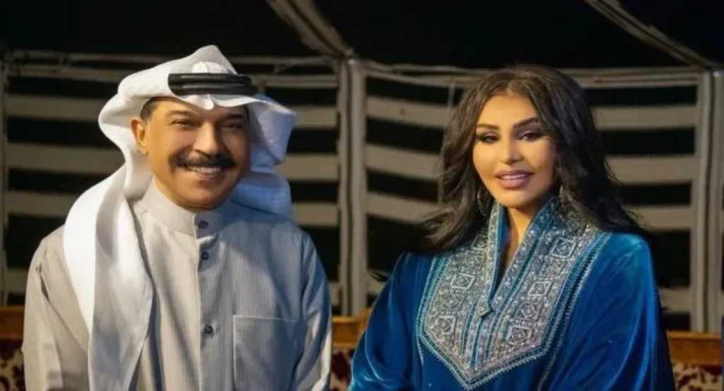 بعد غياب طويل.. الفنانة أحلام تلتقي بعبدالله الرويشد وتطمئن الجمهور على حالته الصحية