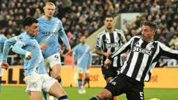 نتيجة مباراة مانشستر سيتي ونيوكاسل...