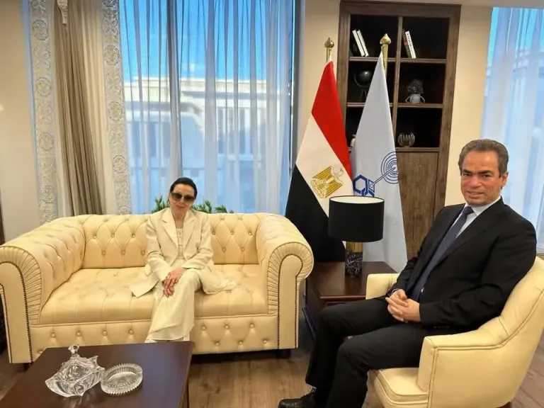 نجاة الصغيرة تزور العاصمة الإدارية الجديدة لأول مرة وتتفقد دار الأوبرا ومدينة الثقافة