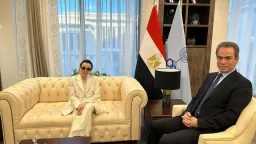 نجاة الصغيرة تزور العاصمة الإدارية...