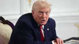 دونالد ترامب يعلن إغلاق المجال...