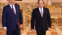 السيسي يستقبل المشير حفتر في...