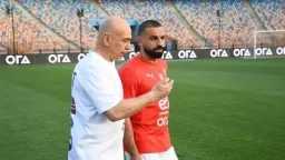 صلاح هيلعب ؟ حسام حسن...