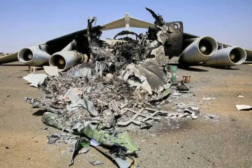 تحطم طائرة شحن عسكرية سودانية قرب بورتسودان: عطل فني يودي بحياة الطاقم كاملاً