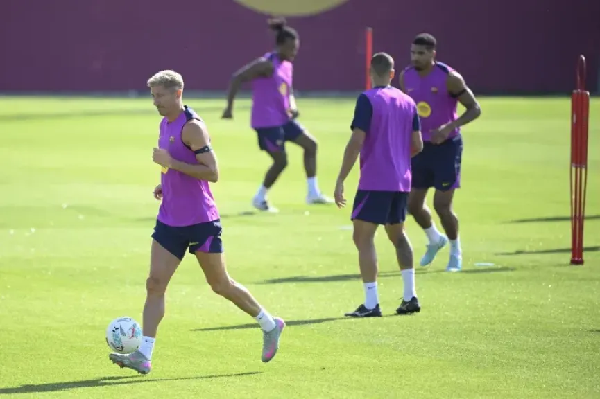 تعديلات على التشكيل؟ برشلونة يستعد لكأس الملك بعودة القوة الضاربة للتدريبات