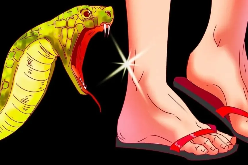 تفسير حلم لدغة الثعبان في القدم اليمنى واليسرى في المنام عند ابن سيرين