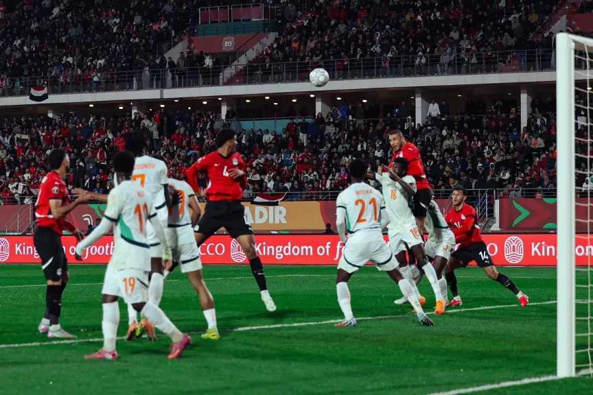 شاهد بالفيديو هدف رامي ربيعة مع مصر ضد كوت ديفوار في ربع نهائي كأس أمم إفريقيا 2026.. اسيست محمد صلاح يعزز النتيجة