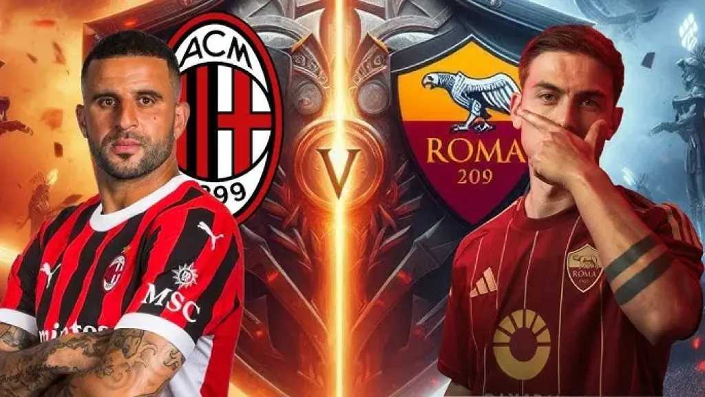 القنوات الناقلة لمباراة ميلان ضد روما في كلاسيكو الدوري الإيطالي.. وكيفية مشاهدتها مجانًا