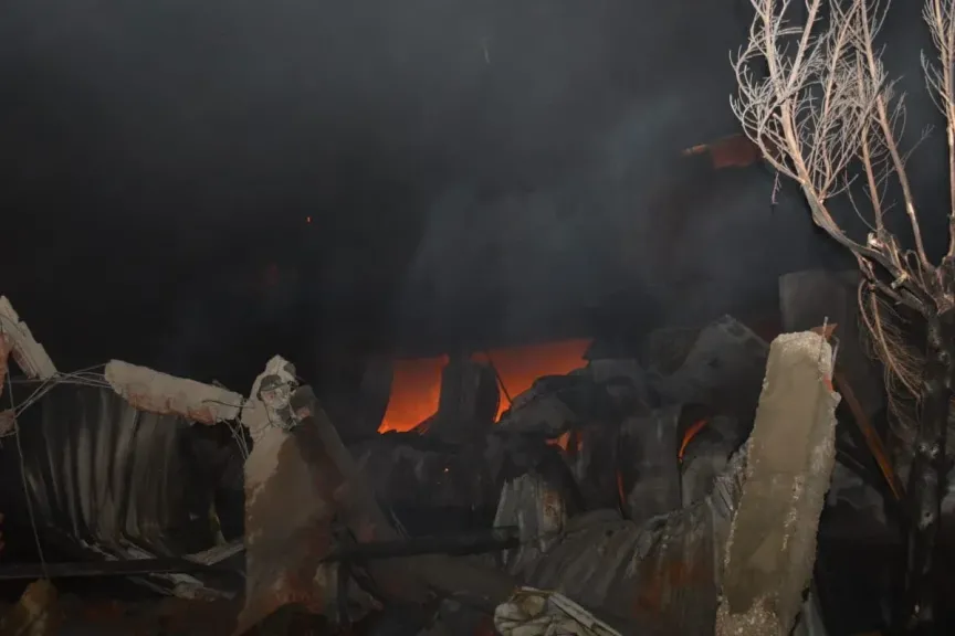 حريق الدقهلية