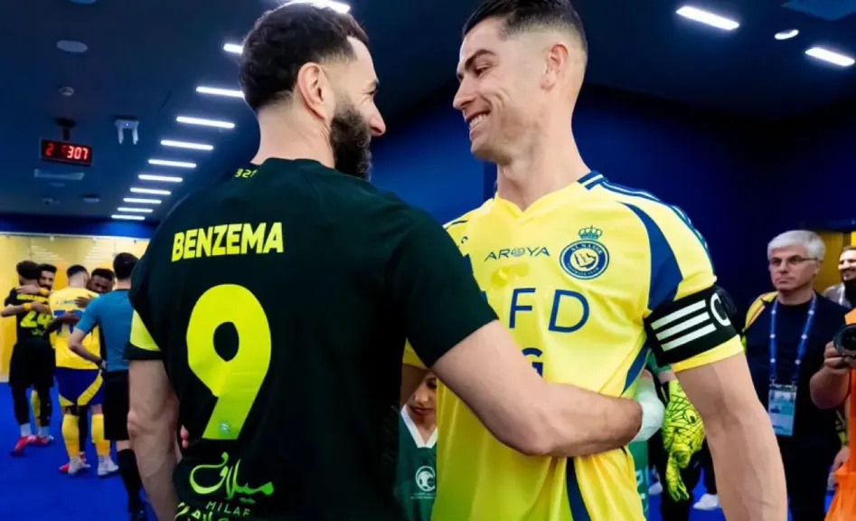 رونالدو وبنزيما