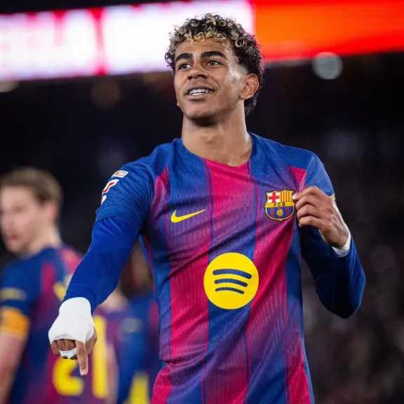 شاهد بالفيديو.. هدف لامين يامال مع برشلونة ضد ألباسيتي في ربع نهائي كأس ملك إسبانيا