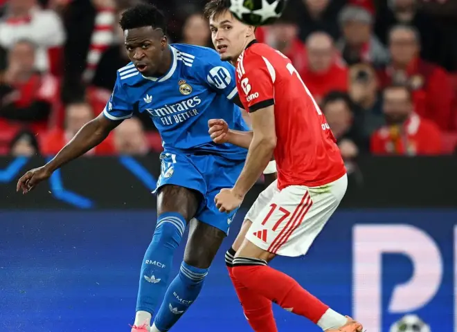 بدون تقطيع.. كيفية مشاهدة مباراة ريال مدريد ضد بنفيكا في دوري أبطال أوروبا