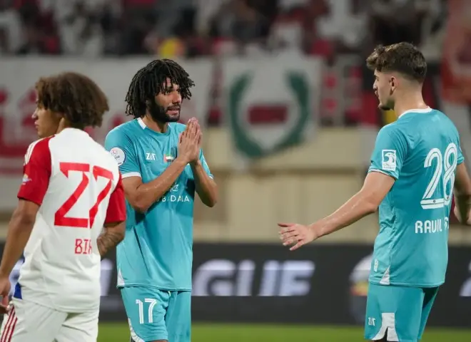 القنوات الناقلة لمباراة الجزيرة ضد الشارقة في دوري أدنوك للمحترفين وكيفية مشاهدتها مجانًا