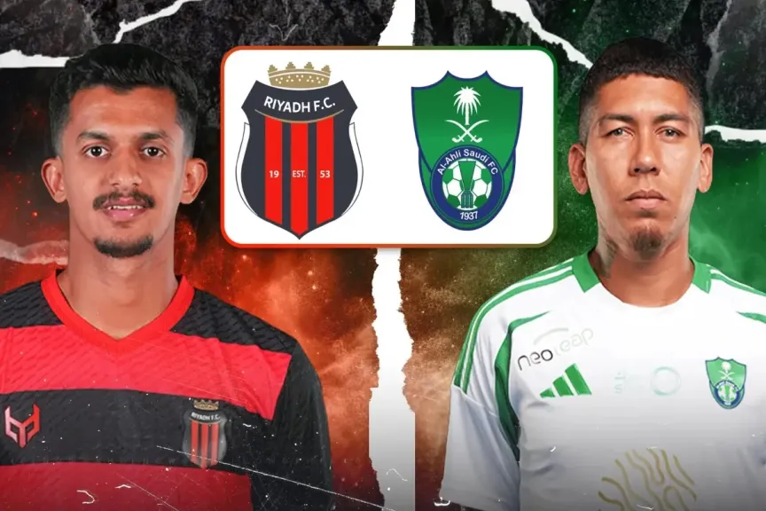 مباراة الأهلي والرياض