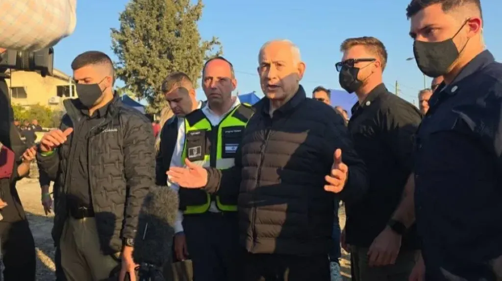 بعد قصف مكتبه.. أول ظهور لنتنياهو بعد اغتياله المزعوم في القدس