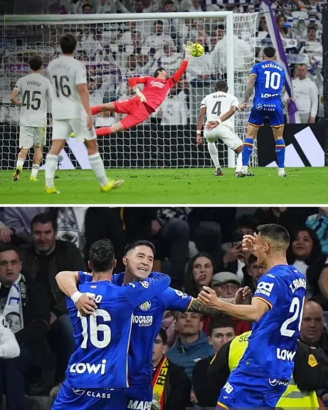 علي الطائر جول عالمي.. شاهد  بالفيديو هدف خيتافي ضد ريال مدريد في ليلة السقوط المدوي للملكي