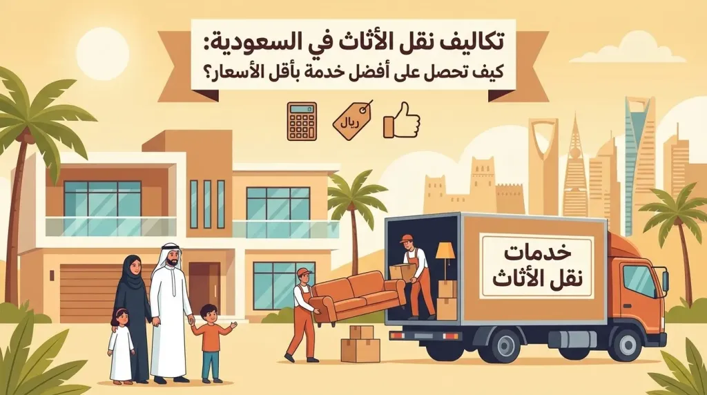 تكلفة نقل الأثاث في السعودية: كيف تحصل على أفضل خدمة بأقل الأسعار؟