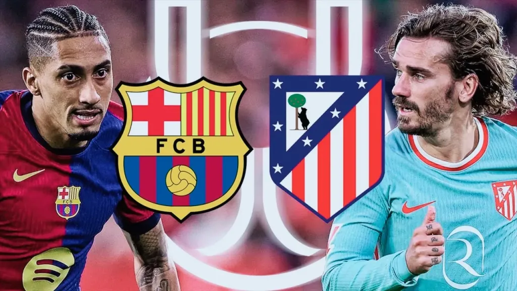 برشلونة ضد أتلتيكو مدريد