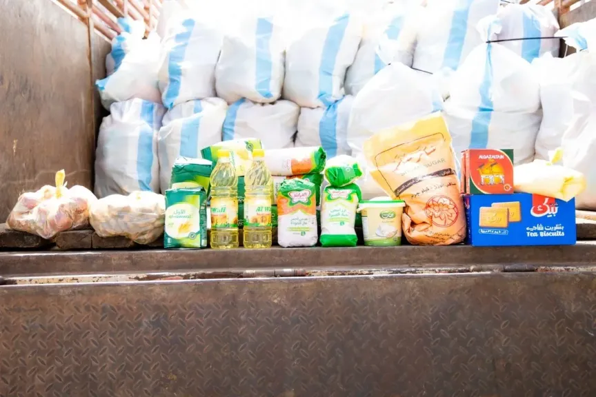 الهيئة الخيرية الإسلامية العالمية توزع 1400سلة غذائية متكاملة لدعم النازحين في شرق السودان