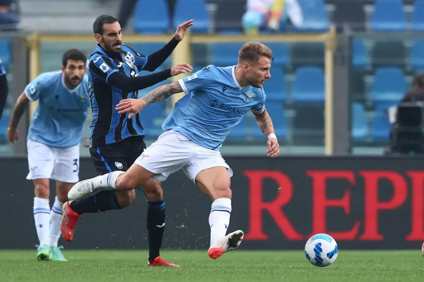 قائمة قنوات مفتوحة.. القنوات الناقلة لمباراة لاتسيو ضد أتالانتا في كلاسيكو نصف نهائي كأس إيطاليا