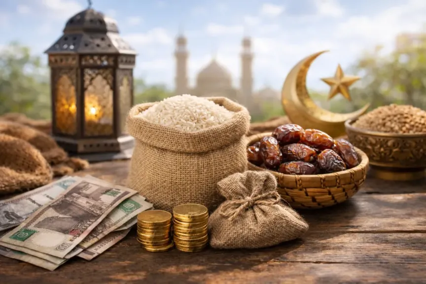 زكاة الفطر 2026.. قيمتها وموعد الإخراج قبل صلاة عيد الفطر ومن تجب عليه