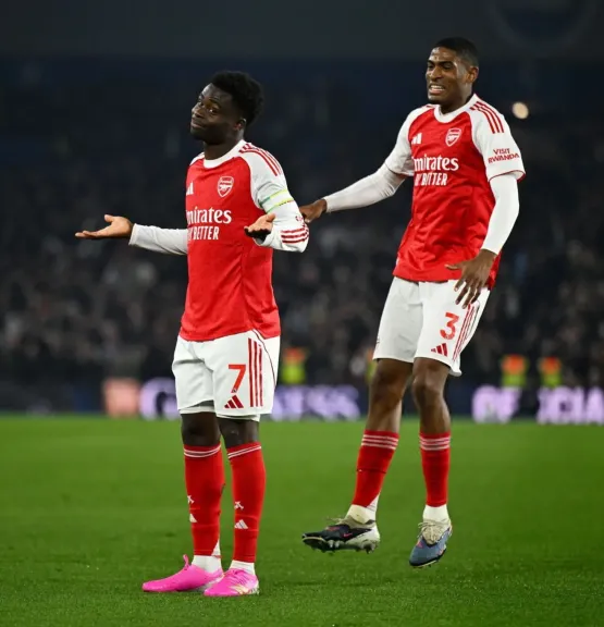 ”الجانرز يشعل ترتيب البريميرليج” شاهد نتيجة مباراة آرسنال ضد برايتون في الدوري الإنجليزي.. الملخص والأهداف