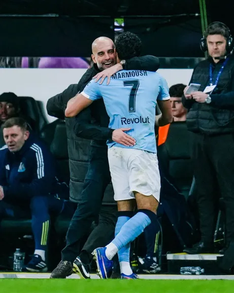 ”ثنائية عمر مرموش تقود السيتي لربع النهائي” شاهد نتيجة مباراة مانشستر سيتي ضد نيوكاسل.. الملخص والأهداف