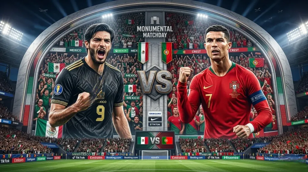 شاهد علي المفتوحة.. القنوات الناقلة لمباراة البرتغال ضد المكسيك استعدادًا لكأس العالم 2026