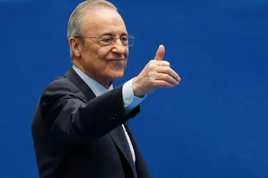 بيريز رئيس ريال مدريد