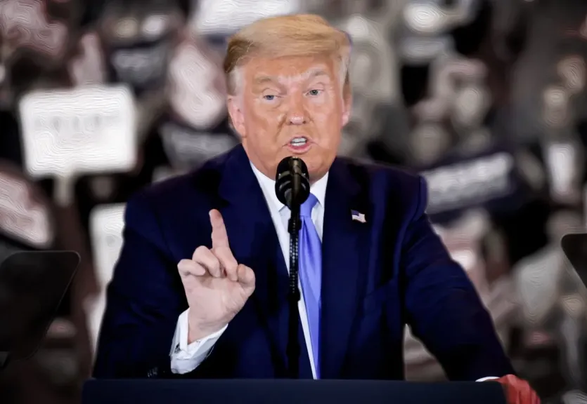 الرئيس الأمريكي دونالد ترامب