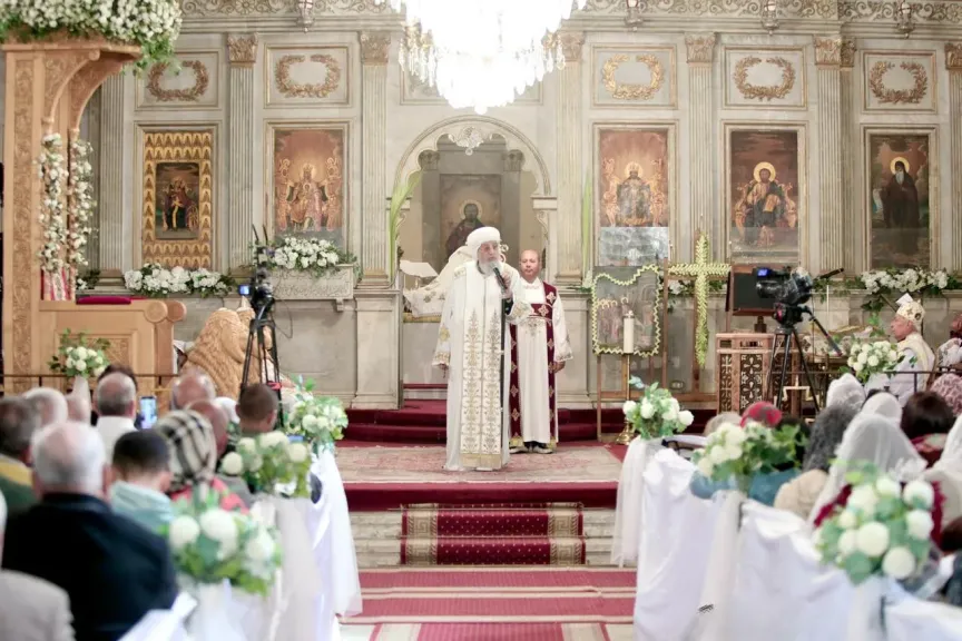 خلال قداس أحد الشعانين في مصر.. البابا تواضروس الثاني يدعو لترشيد استهلاك الطاقة