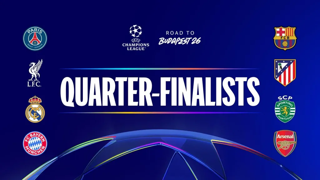 شاهد توقع المتأهلون من ربع نهائي دوري أبطال أوروبا ومواجهات نصف نهائي التشامبيونز ليج