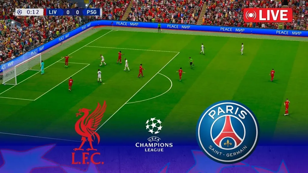 شاهد علي المفتوحة.. تردد قناة مجانية ناقلة لمباراة ليفربول ضد باريس سان جيرمان في ربع نهائي دوري أبطال أوروبا