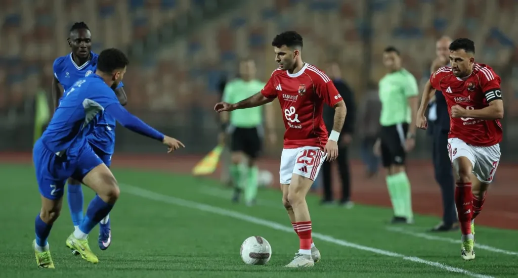 شاهد أهداف مباراة الأهلي ضد سموحة في الدوري المصري
