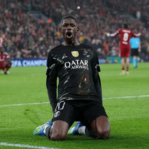 شاهد الأهداف.. ثنائية عثمان ديمبيلي ضد ليفربول في دوري أبطال أوروبا