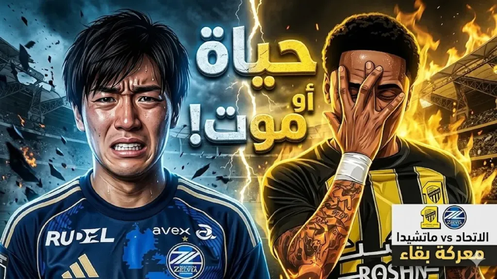 موعد مباراة الاتحاد ضد ماتشيدا في ربع نهائي دوري أبطال آسيا والقنوات الناقلة مجانًا