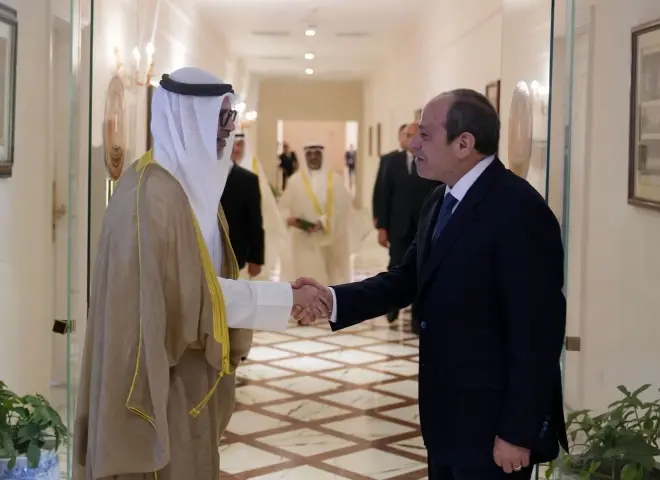 الرئيس السيسي يؤكد دعم مصر الكامل لأمن واستقرار الكويت