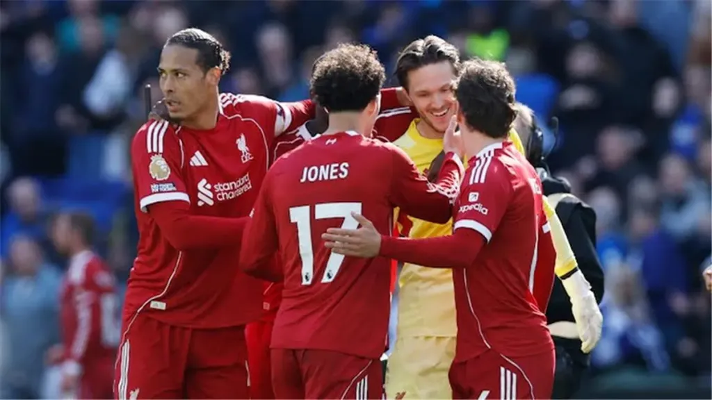 ترتيب الدوري الانجليزي الممتاز بعد فوز ليفربول على ايفرتون بهدفين لهدف