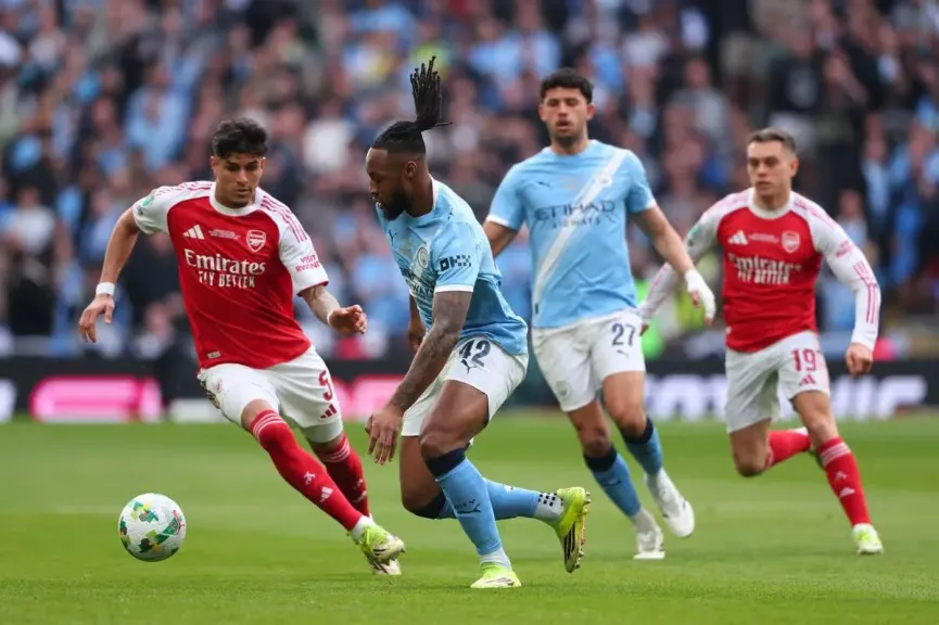 مباريات أرسنال المتبقية في الدوري الانجليزي الممتاز بعد الهزيمة أمام مانشستر سيتي