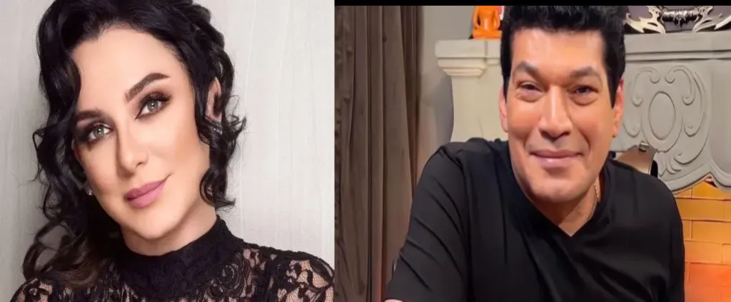 فيديو عفوي يلفت الأنظار.. النجمة سلاف والفنان باسم سمرة في مهرجان أسوان