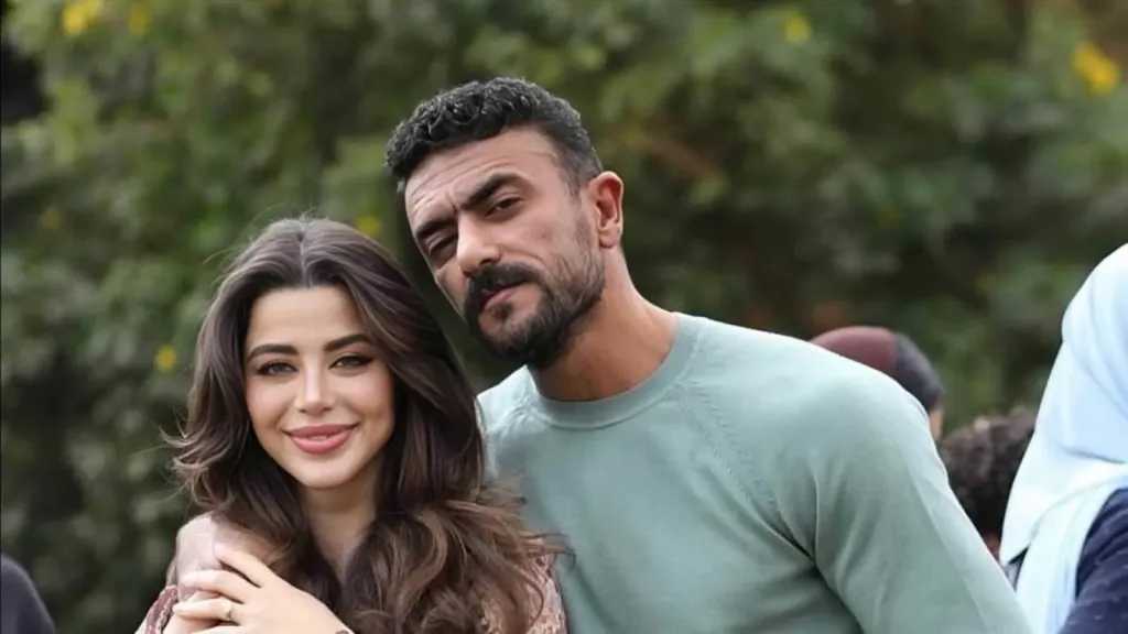 بدلة زفاف ورسالة رومانسية.. أحمد العوضي يشعل الجدل مع يارا السكري