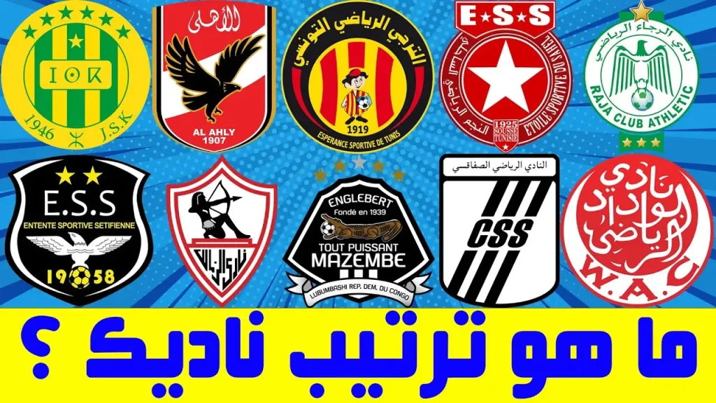 سيطرة مصرية ومنافسة شرسة للفرق العربية.. ترتيب أفضل أندية في إفريقيا 2026